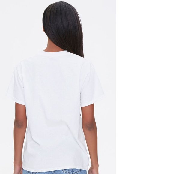 David Bowie and Debbie Harry punk rock Official cotton T-Shirt S/M big NWT - Picture 4 of 4